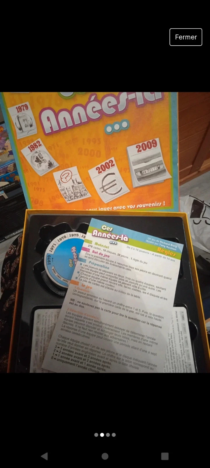 Jeu de société "ces années là" – photo 2